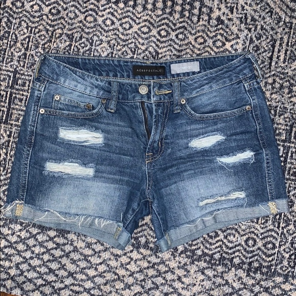 Aeropostale denim shorts size 0